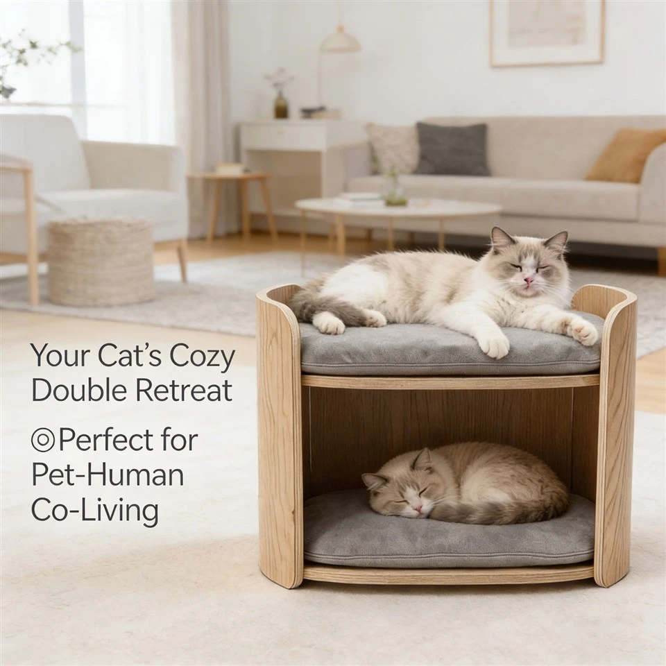 2-In-1 Double Layer Cat Bed suppliers