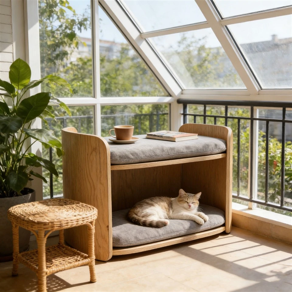 2-In-1 Double Layer Cat Bed price