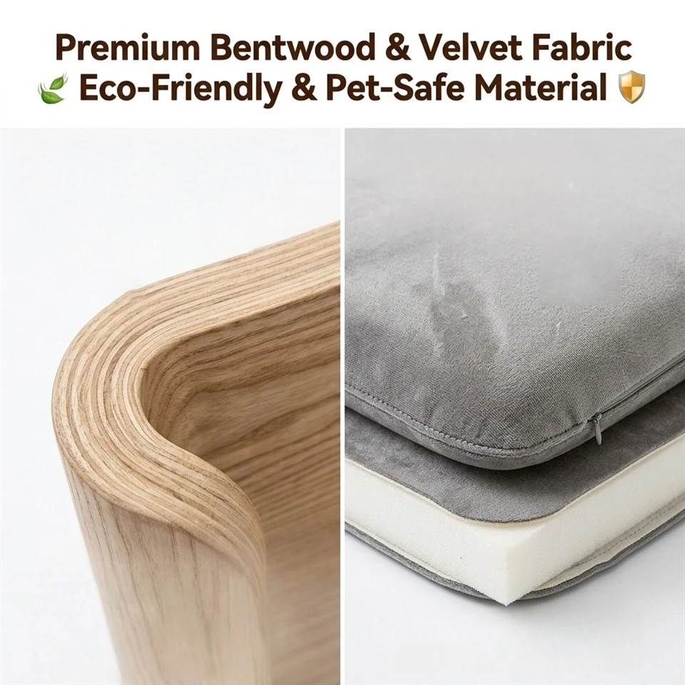 2-In-1 Double Layer Cat Bed factory