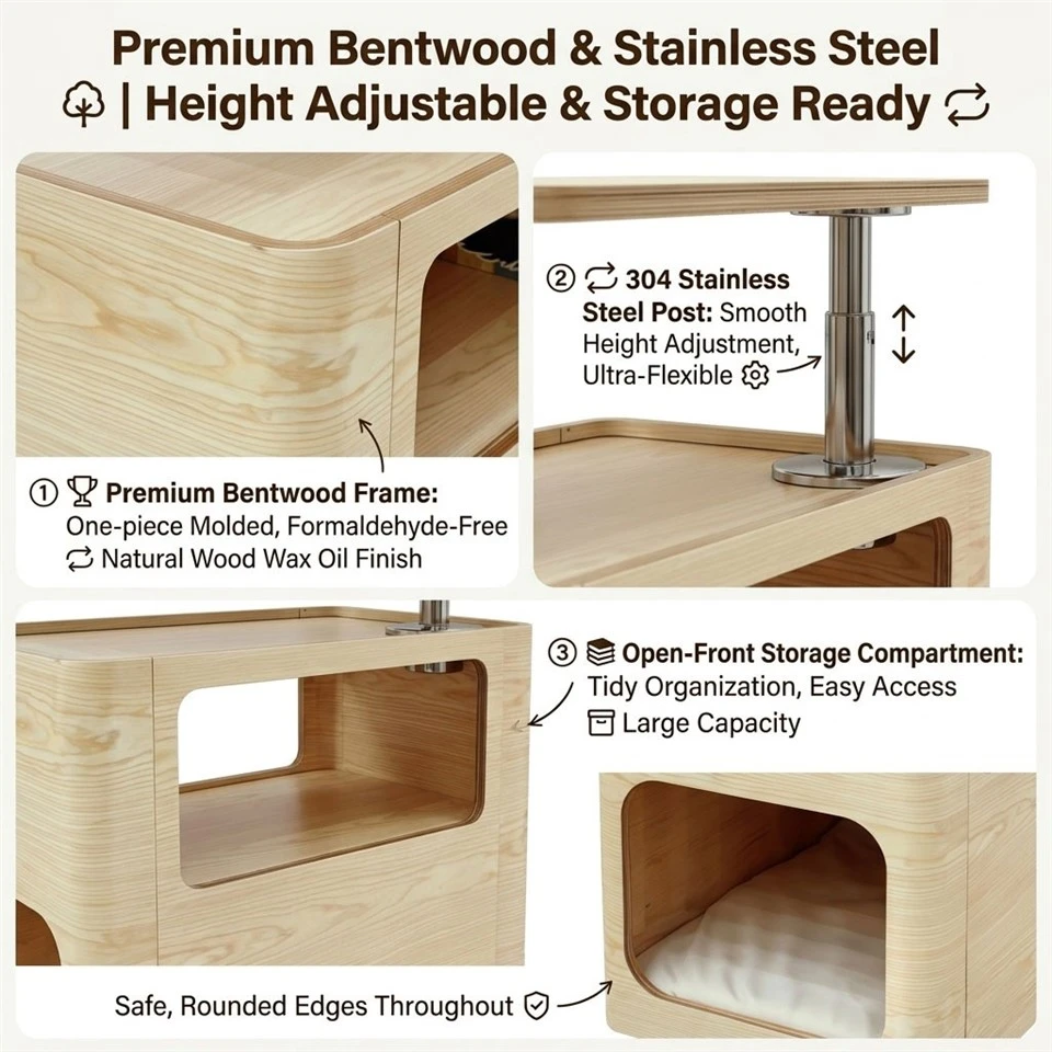 3-In-1 Cat Bed & Side Table suppliers