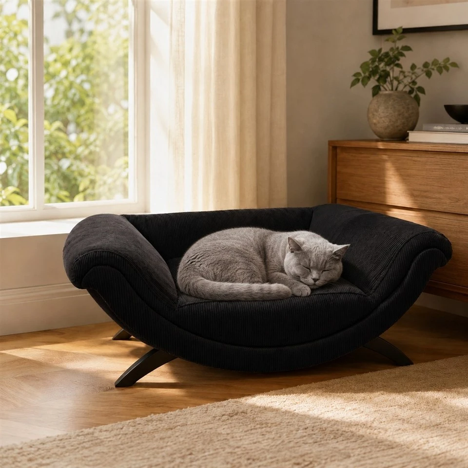 Luxury Corduroy Pet Sofa Bed high quality