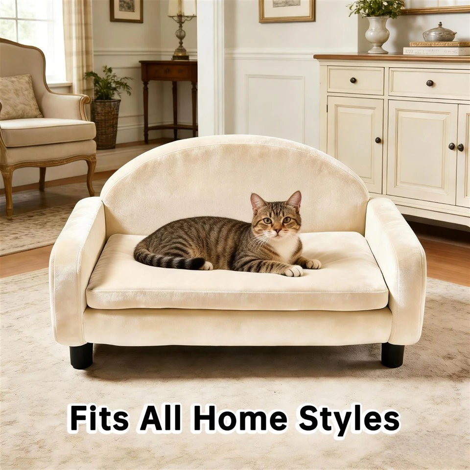 Luxury White Pet Sofa Bed suppliers