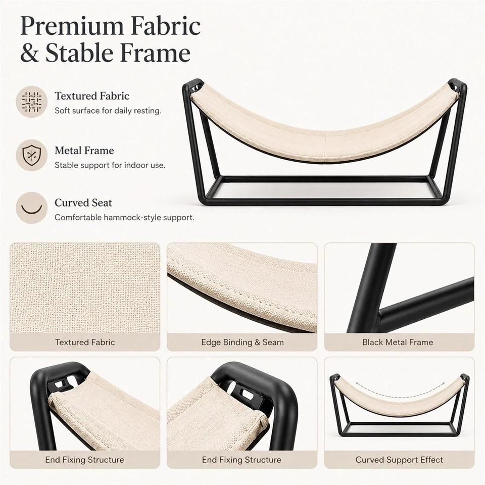 Metal Frame Pet Hammock Bed factory
