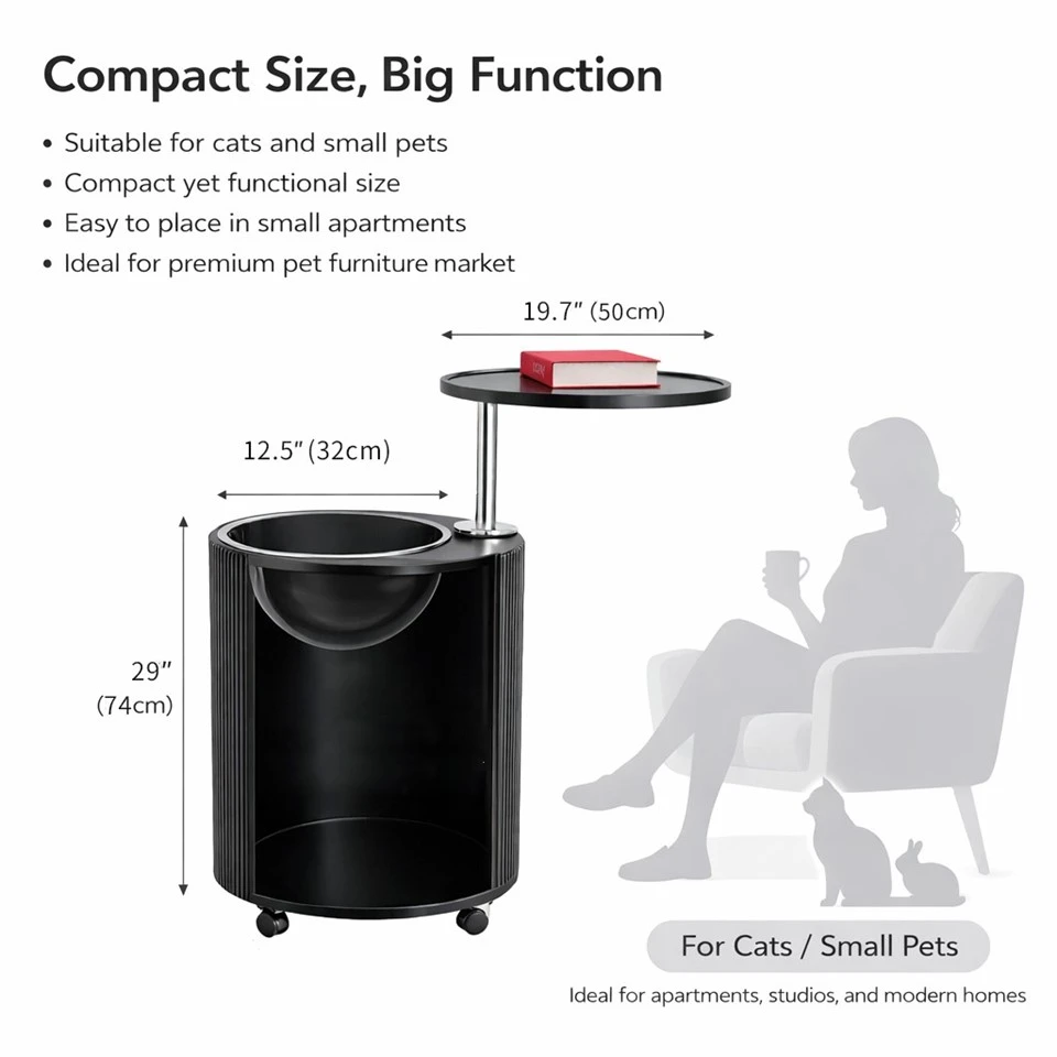 Mode Modern 2-In-1 Cat House Side Table factory