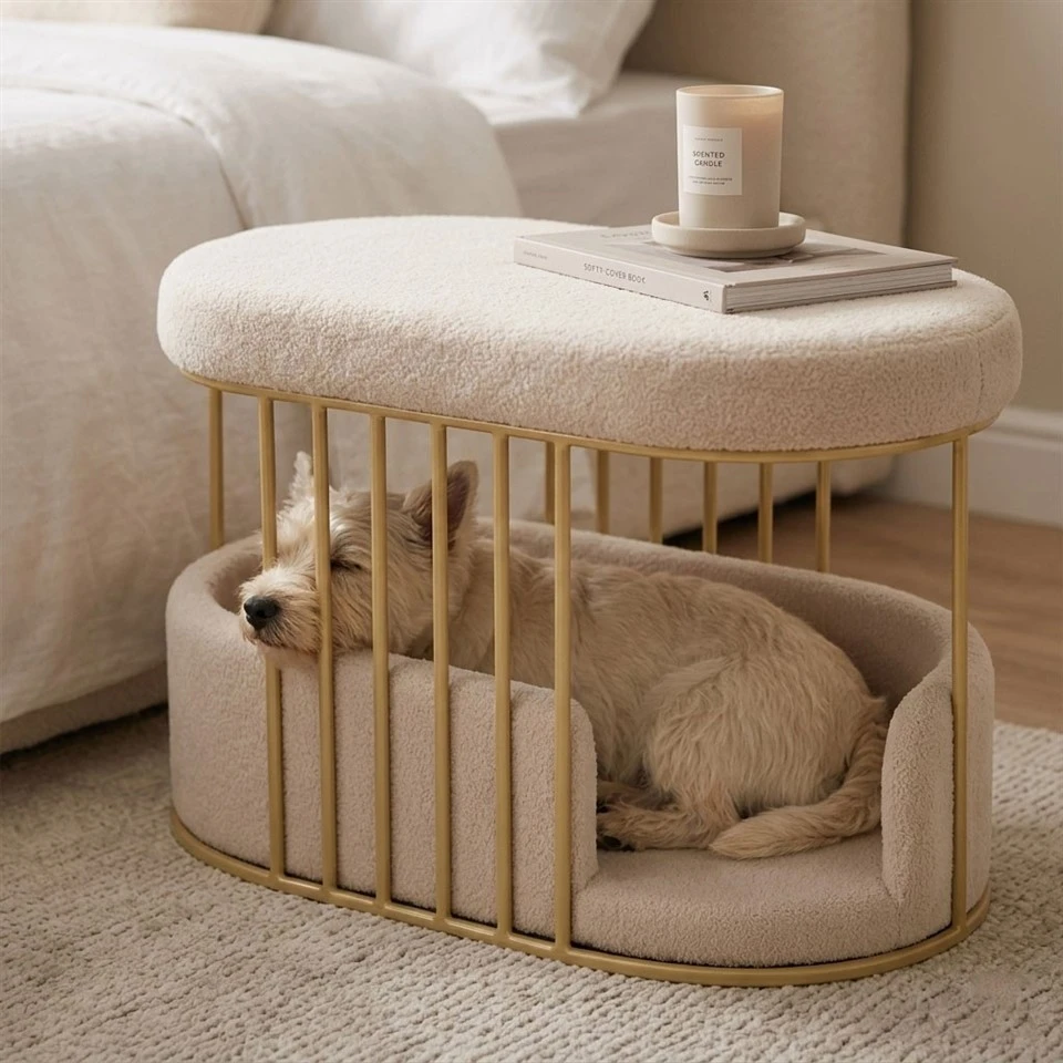 Modern 2-In-1 Pet Nest Ottoman suppliers