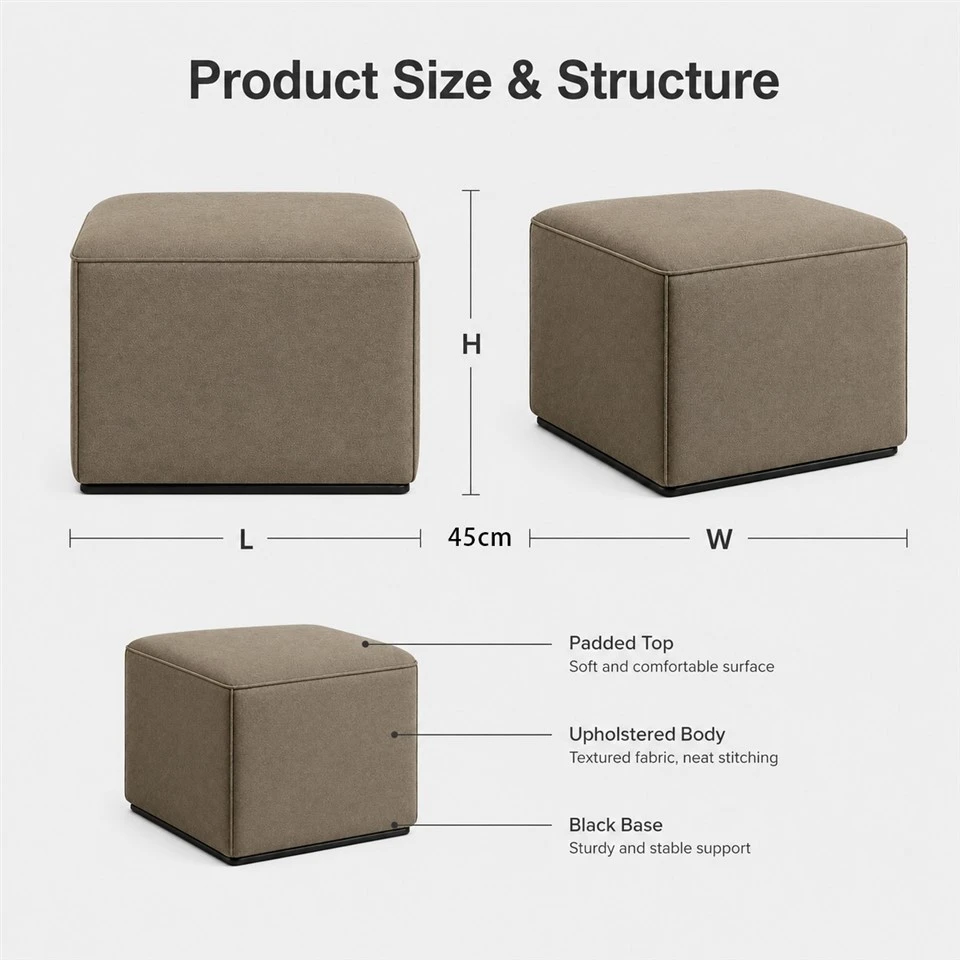 Modern Pet Ottoman Bed factory