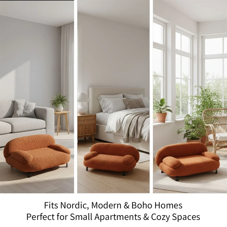 Teddy Fleece Pet Sofa factory