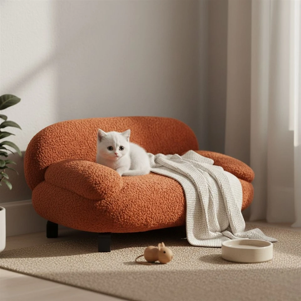 Vintage Velvet Pet Sofa best