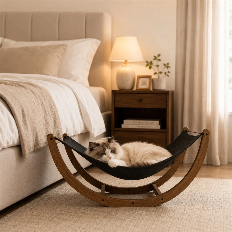 Wooden Pet Hammock Bed high quality